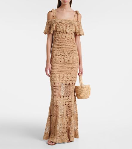 Vestido largo Marianne de croché de algodón - Anna Kosturova - Modalova