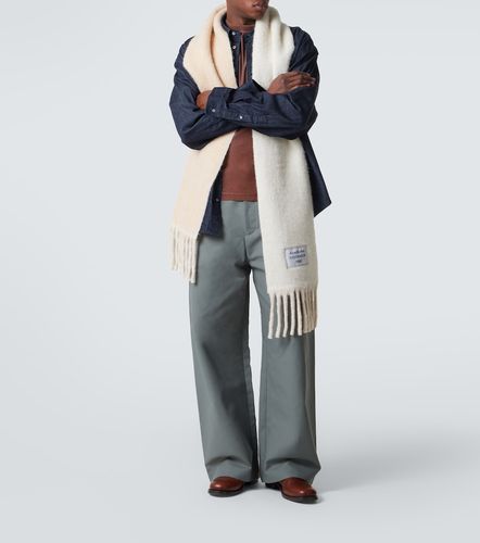 Pantaloni a gamba larga in raso di cotone - Acne Studios - Modalova
