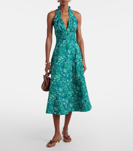 Vestido midi de algodón estampado - Max Mara - Modalova
