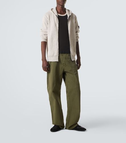 Sudadera con capucha de algodón - Stone Island - Modalova