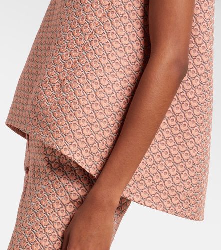 Top La Scala de jacquard floral adornado - La DoubleJ - Modalova
