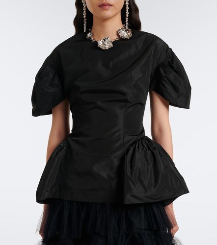 Simone Rocha Top con baschina - Simone Rocha - Modalova
