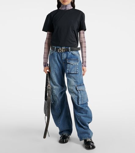 Camiseta de mezcla de algodón - Acne Studios - Modalova