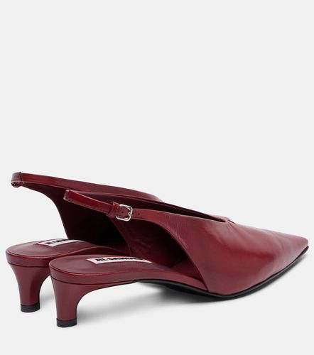 Pumps slingback a punta in pelle - Jil Sander - Modalova