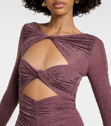 Miniabito con cut-out e cristalli - Alex Perry - Modalova