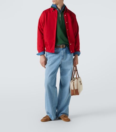 Chaqueta de popelín de algodón - Miu Miu - Modalova