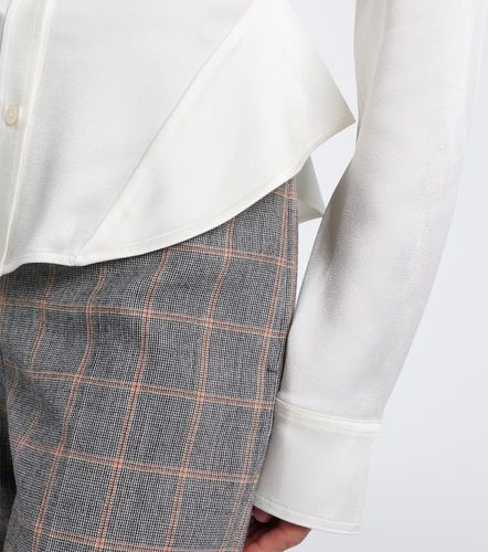 Camicia peplum in satin - Stella McCartney - Modalova