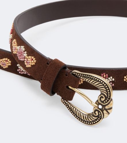 Etro Cinturón de ante con cuentas - Etro - Modalova
