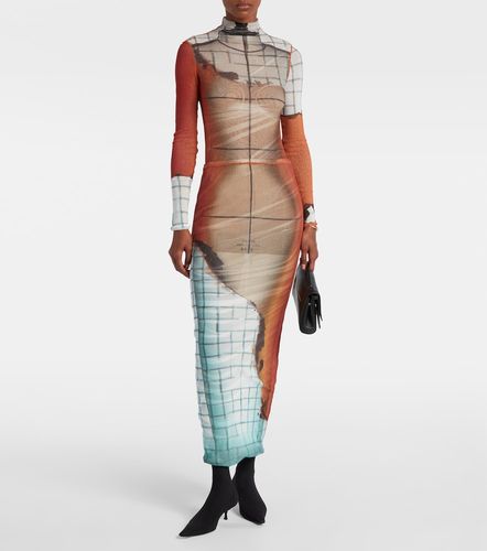 Falda larga Fire de tul - Jean Paul Gaultier - Modalova