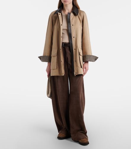 Suede wide-leg pants - Brunello Cucinelli - Modalova