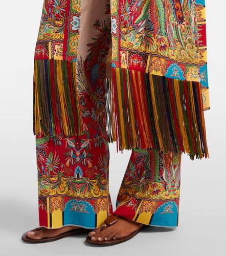 Etro Caftán de seda con paisley - Etro - Modalova