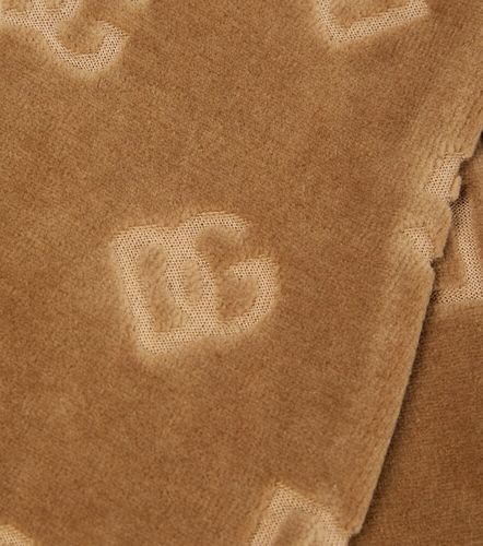 Dolce&Gabbana DG chenille gloves - Dolce&Gabbana - Modalova