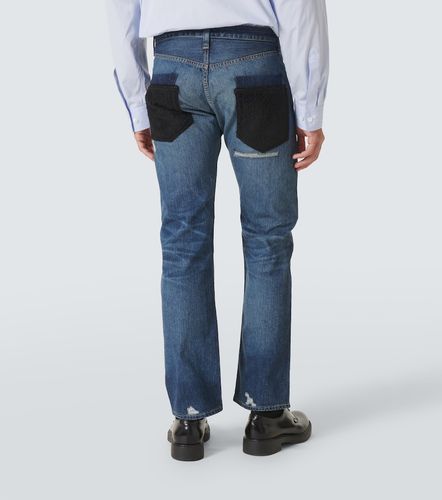 Distressed straight jeans - Junya Watanabe - Modalova