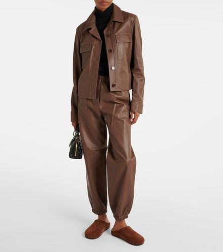 Joseph Leather sweatpants - Joseph - Modalova