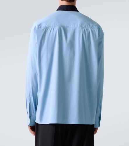 Camisa de popelín en mezcla de algodón - Plan C - Modalova