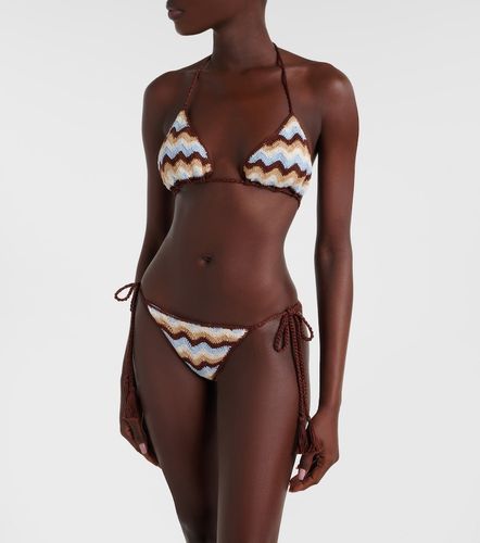 Braga de bikini Summer Chevron de croché - Anna Kosturova - Modalova