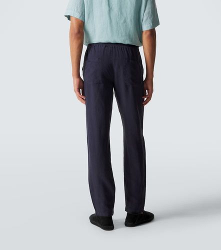 Pantaloni regular in lino - Thom Sweeney - Modalova