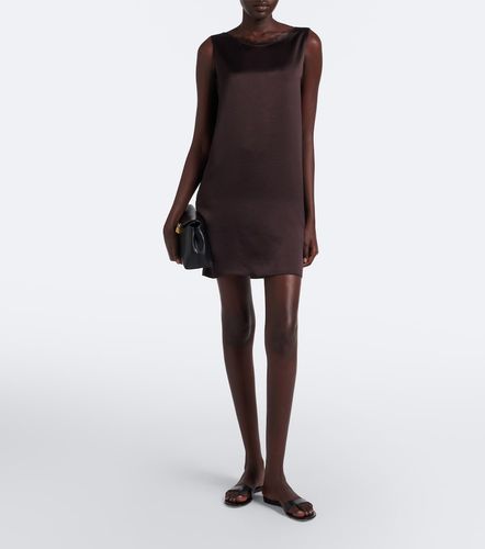 Vestido corto Barb de satén con encaje - Leset - Modalova