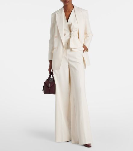 Suez double-breasted cotton-blend blazer - Max Mara - Modalova