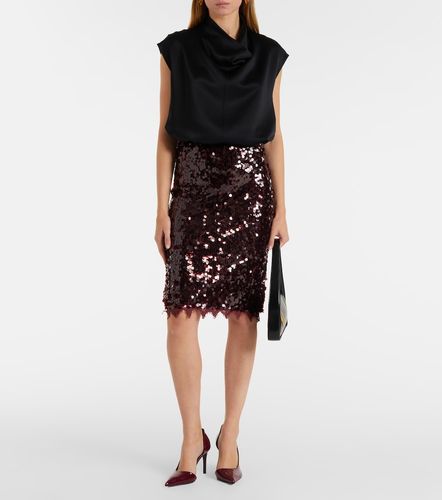 Opaline sequined midi skirt - Christopher Esber - Modalova
