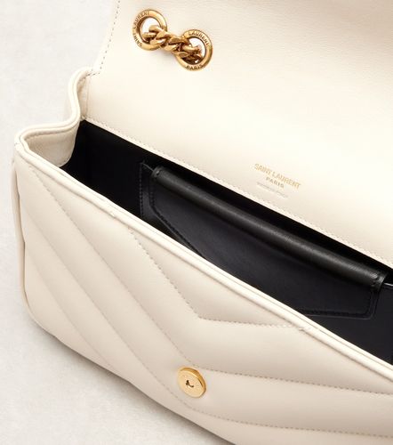 Loulou Small leather shoulder bag - Saint Laurent - Modalova