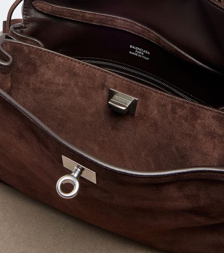 Rodeo Small suede top-handle bag - Balenciaga - Modalova