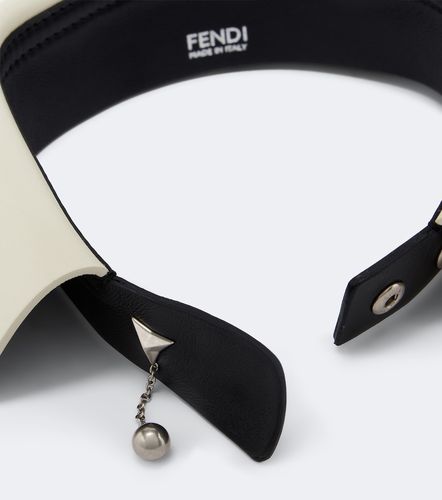 Fendi Colletto in pelle - Fendi - Modalova
