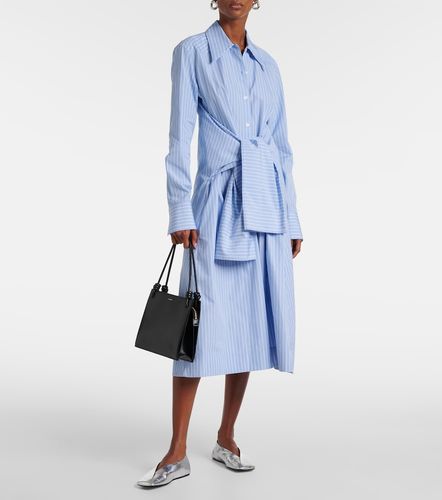 Abito chemisier in cotone a righe - Jil Sander - Modalova