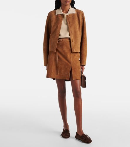 Vince Giacca cropped in suede - Vince - Modalova