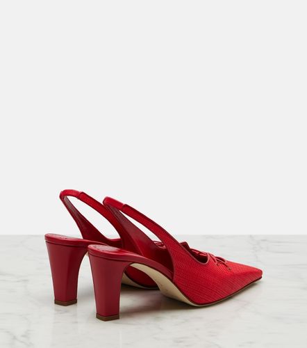 Montbalo raffia slingback pumps - Manolo Blahnik - Modalova