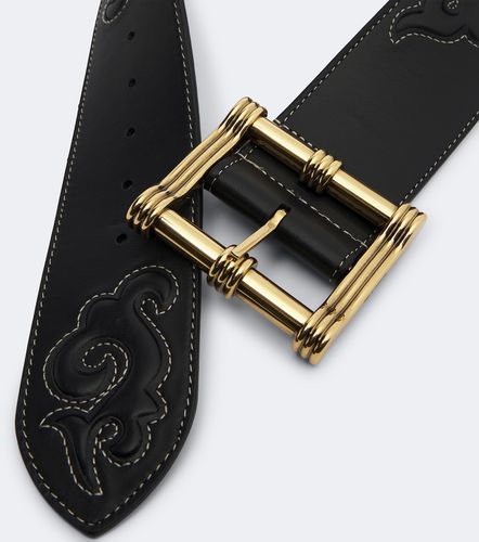 Etro Embroidered leather belt - Etro - Modalova