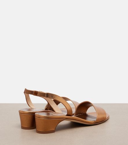 Patopia leather slingback sandals - Manolo Blahnik - Modalova