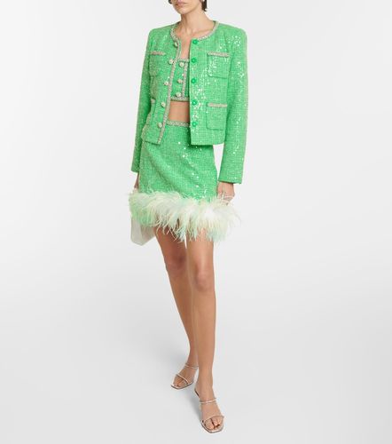 Sequined boucle jacket - Self-Portrait - Modalova