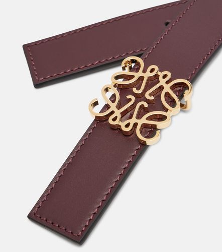 Loewe Anagram leather belt - Loewe - Modalova