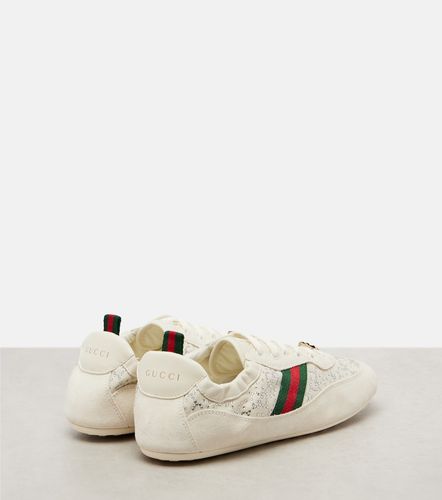 Sneakers Shift di con suede - Gucci - Modalova