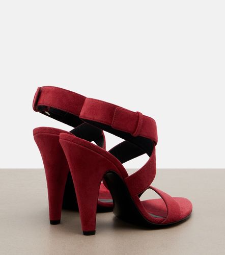 Alaïa Sandali slingback Cone in suede - Alaia - Modalova