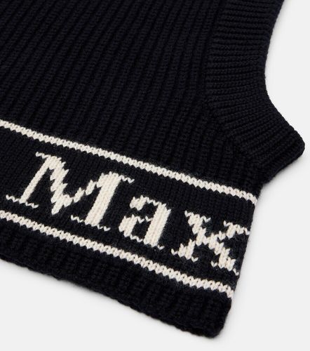 Max Mara Logo wool balaclava - Max Mara - Modalova