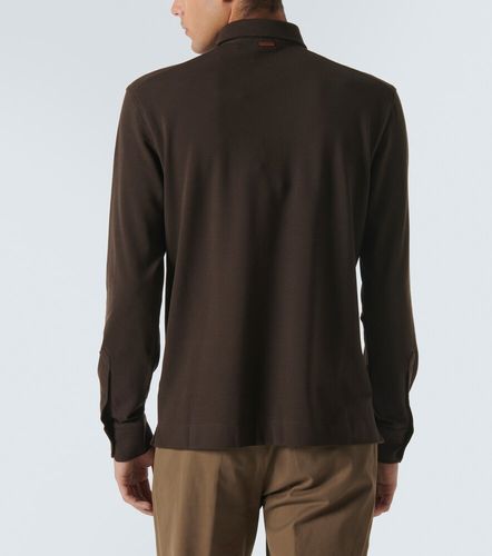 Zegna Jersey polo de algodón - Zegna - Modalova