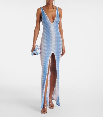 Abito lungo con lamé a zig zag - Missoni - Modalova