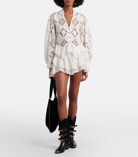 Neis cotton and silk shorts - Isabel Marant - Modalova