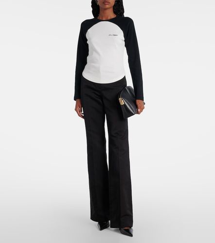 Courrèges Camiseta Circle de jersey de algodón - Courreges - Modalova