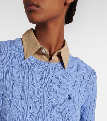 Pullover in cotone a trecce - Polo Ralph Lauren - Modalova