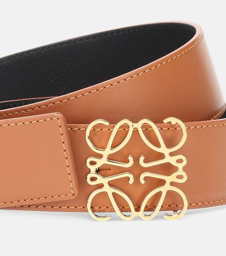 Loewe Anagram leather belt - Loewe - Modalova