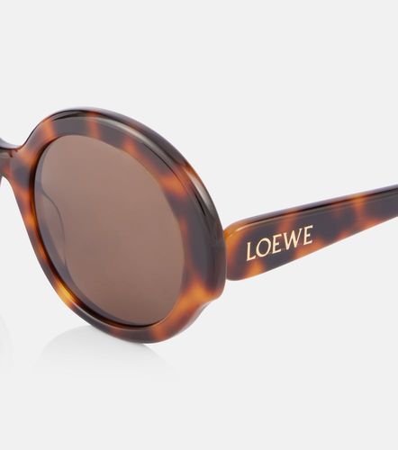 Round Slim oversized sunglasses - Loewe - Modalova
