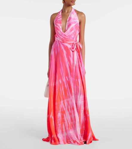Vestido envolvente de seda - Anna Kosturova - Modalova