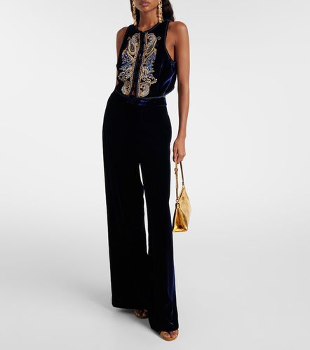 Chaleco de terciopelo con paisley - Etro - Modalova