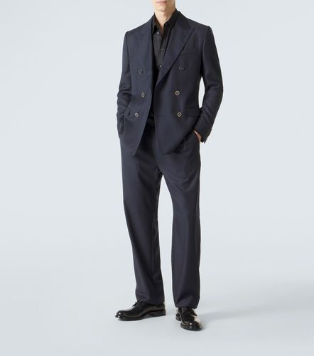 Virgin wool straight pants - Dolce&Gabbana - Modalova