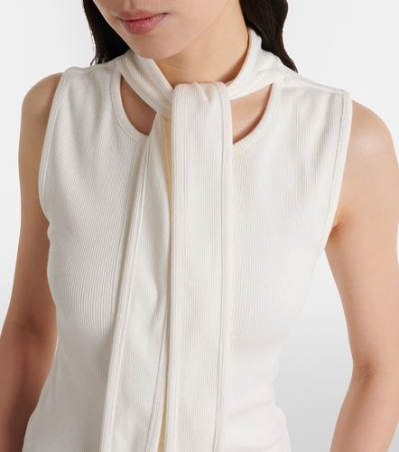 Top en jersey de algodón y lino - Lemaire - Modalova