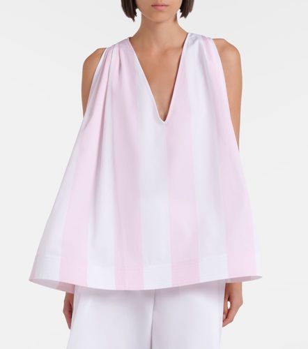 Norma striped cotton poplin top - Jacquemus - Modalova