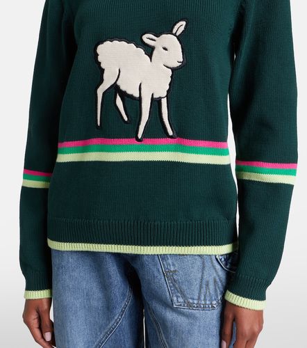 Pullover in cotone con ricamo - JW Anderson - Modalova